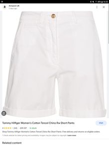 Tommy Hilfiger - Shorts - UK 8 - White - BNWT RRP 99