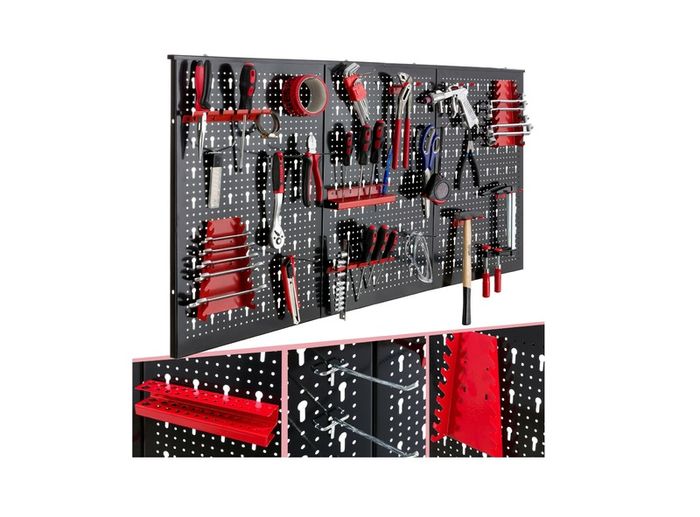 Garage Tool Storage Rack Perfect For Workshops