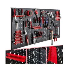 Tools Storage Metal Perforated Wall Mounted Unit