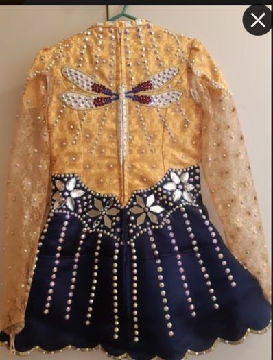 Irish dancing dress
