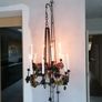 Iron candelabra 7 foot tall unit Image 4