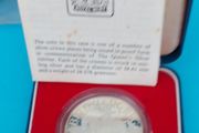 England 1977 Proof Twenty-Five Pence Silver Coin
