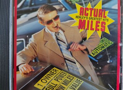 Don Henley - Actual Miles (Henley's Greatest Hits) CD (1995) Classic Rock Pop Eagles EX+