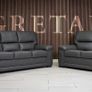 brand new 3+2 leather sofa Image 2