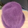 Vintage Italian Angora Fur Hat Image 5