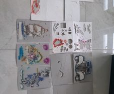 Cardboard stencils