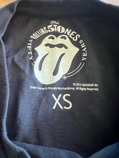 Dark blue Rolling Stones t-shirt- size XS