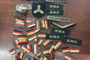Lot of vintage badges military