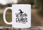 Halloween Novelty Mug - Witch and Famous
