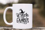 Halloween Novelty Mug - Witch and Famous