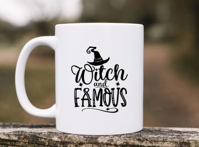 Halloween Novelty Mug - Witch and Famous