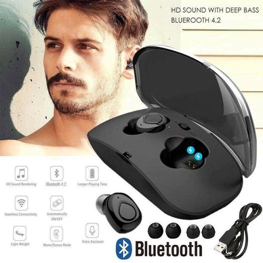 Wireless Bluetooth Earphones Headphones Earbuds Headsets All Smartphone