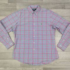 Polo Ralph Lauren Button Down Check Shirt Mens L/XL