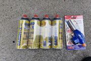 gas canisters and torch heads