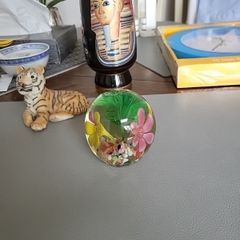 Glass crystal paperweight