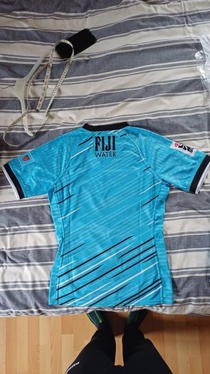 Umbro Fiji 7s 2025/26 Away Rugby Jersey - Medium - New With Tags