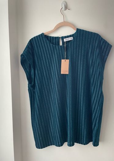 Gallery teal top size 16 - new