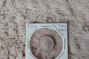 India 1/4 Rupee 1943