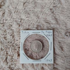 India 1/4 Rupee 1943