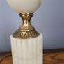 Mid-century italian brass & marble lamp Image 3