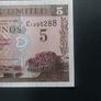 five pound ulster bank note 2001 Image 4