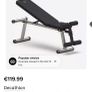 weights and foldable weight bench Image 2