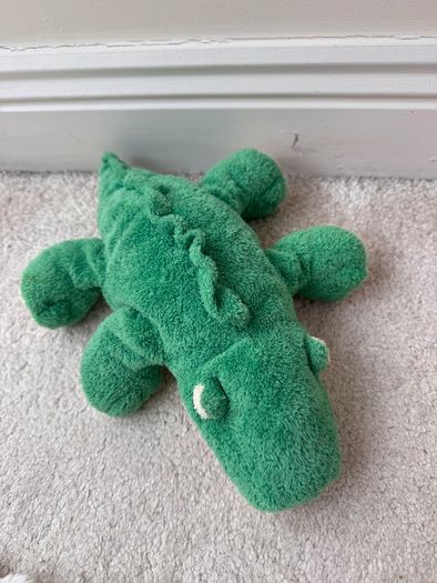 Ty Pluffies Chomps Alligator Crocodile 2005 Plush approx. 31 cm. Used Please see photos