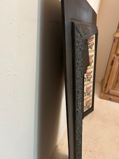 Beautiful Cast Iron Tiled Fireplace Insert