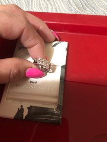 Child's sliver ring size 6