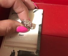 Child's sliver ring size 6