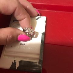 Child's sliver ring size 6