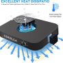 LED Grow Light 600W, 588pcs LEDs Grow Lights for Indoor Plants, UV-IR Sunlight Full Spectrum Plant Growing Lamp for Seed Starting, Seedlings, Vegetables, Daisy Chain Function Image 6