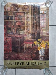 Vintage Geffrye Museum Poster