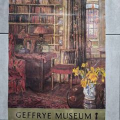 Vintage Geffrye Museum Poster