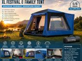 5/6 Person XL Festival & Family Camping Tent