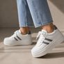 Premium Women's White Genuine Leather Sneakers  37. UK 4 Image 6