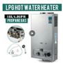 16L Hot Water Heater Propane Gas Tankless Instant Boiler With Shower Kit Image 2