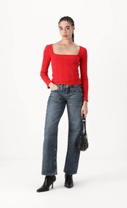 DIVIDED Blue Bootcut Jeans Size EUR 42