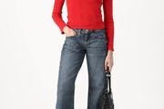 DIVIDED Blue Bootcut Jeans Size EUR 42
