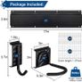 Bike Storage Rack Garage Wall Mount Hanger for Bicycles and Helmets, Heavy Duty Tools Storage Hooks Adjustable Home Space Saving (FREE POSTAGE) Image 2