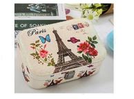 main image for ad Jewellery Box Display Showcase Tidy Cosmetic Case with Mirror Storage Organizer #5