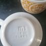 4 vintage Tams teacups 70s print Image 3
