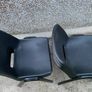 6 brown good plastic chairs Image 3