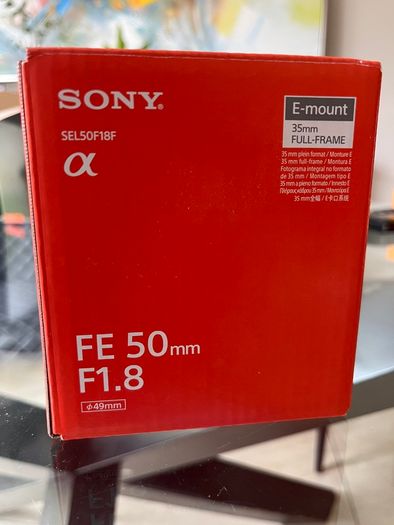 Sony FE 50mm 1.8 Prime Lens Brand New
