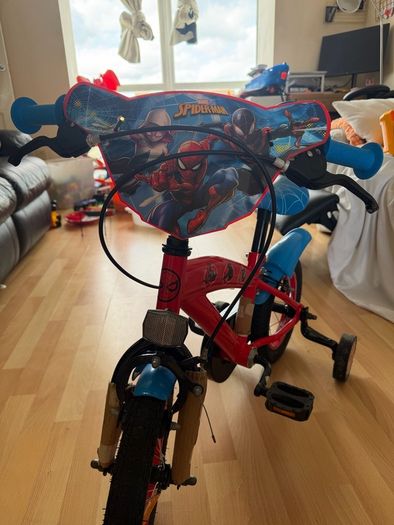 bicycle spider man 3-5 years old boys children