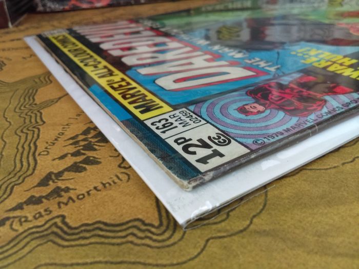 Daredevil #163 ! HULK Appearance ! Bronze Age Comic From 1980 ! by Marvel !