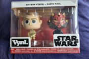 Obi wan kenobi and Darth Maul 2 pack Funko  VYNL Star Wars Prequel Phantom menace