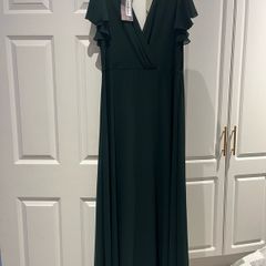 Folkster Meadow Gown - Forest Green XXL