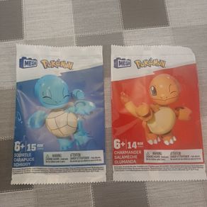 Mega Construx Pokemon Squirtle & Charmander - Pokemon