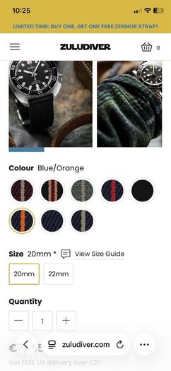 Zuludiver Watch straps